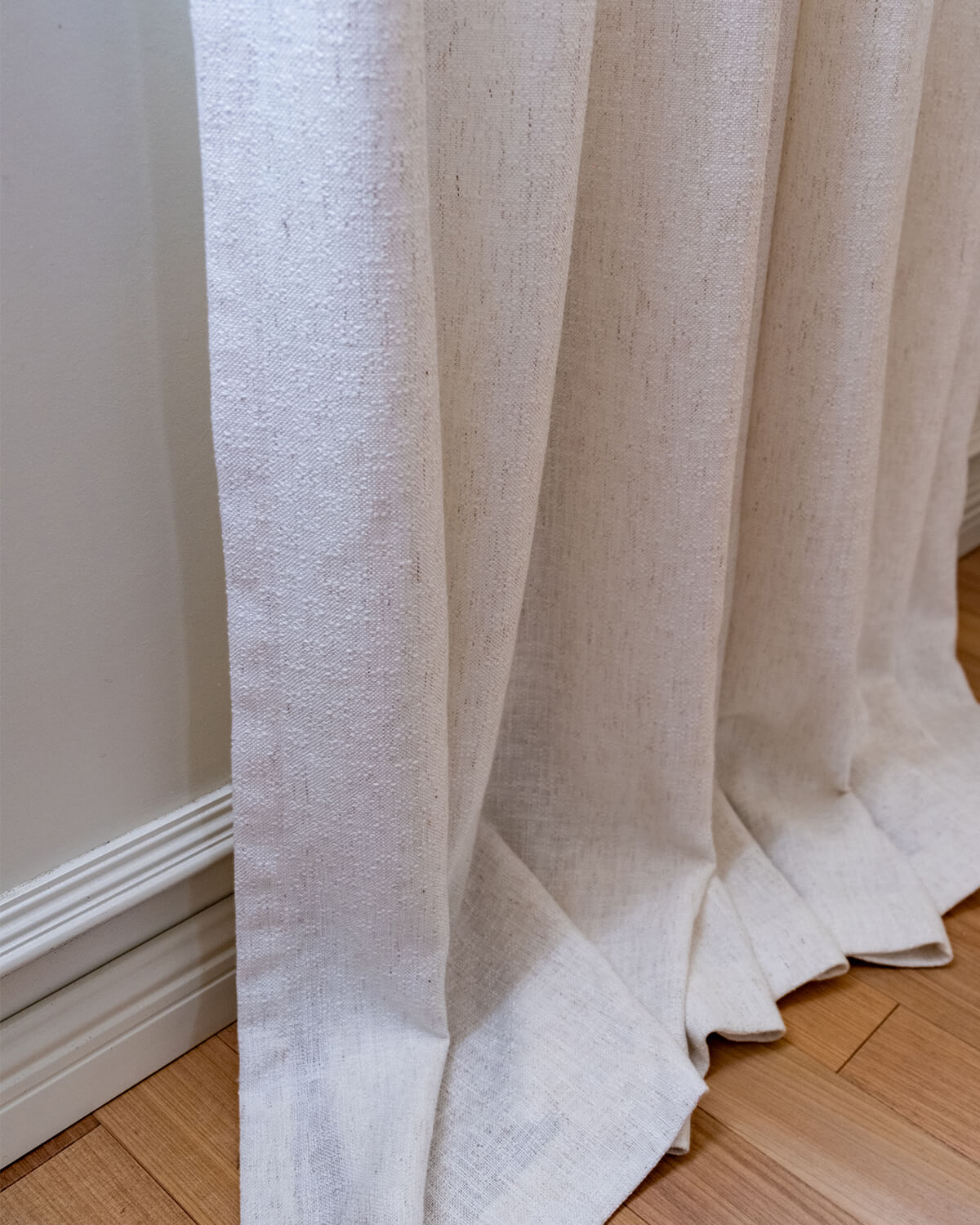 Alma Linen Natural Texture Drape