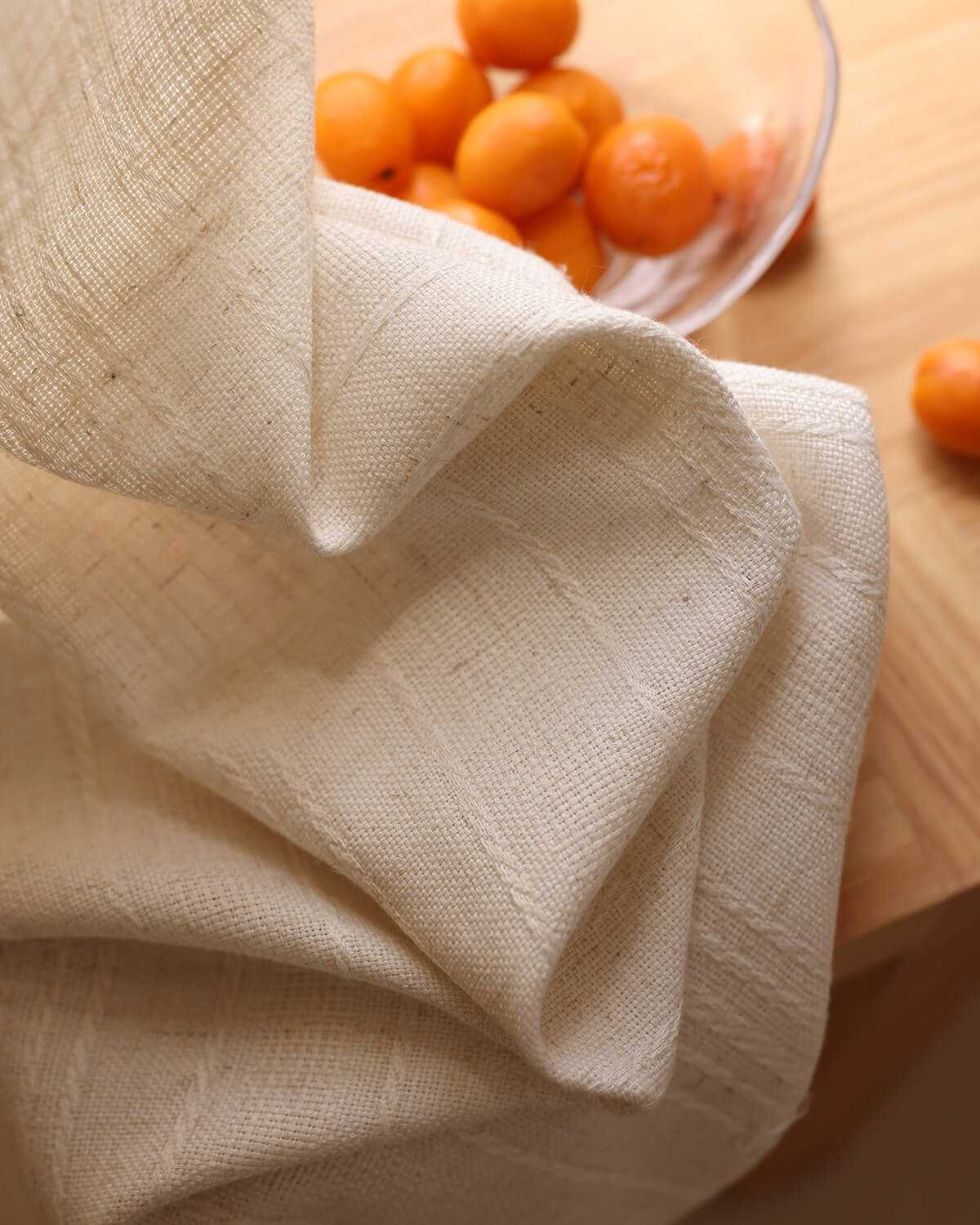Hazel Linen Textured Curtains