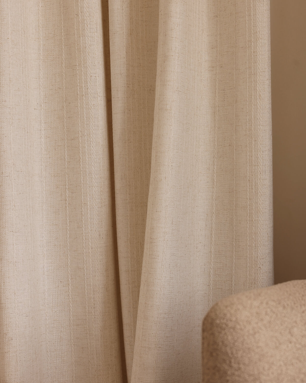 Hazel Linen Textured Curtains