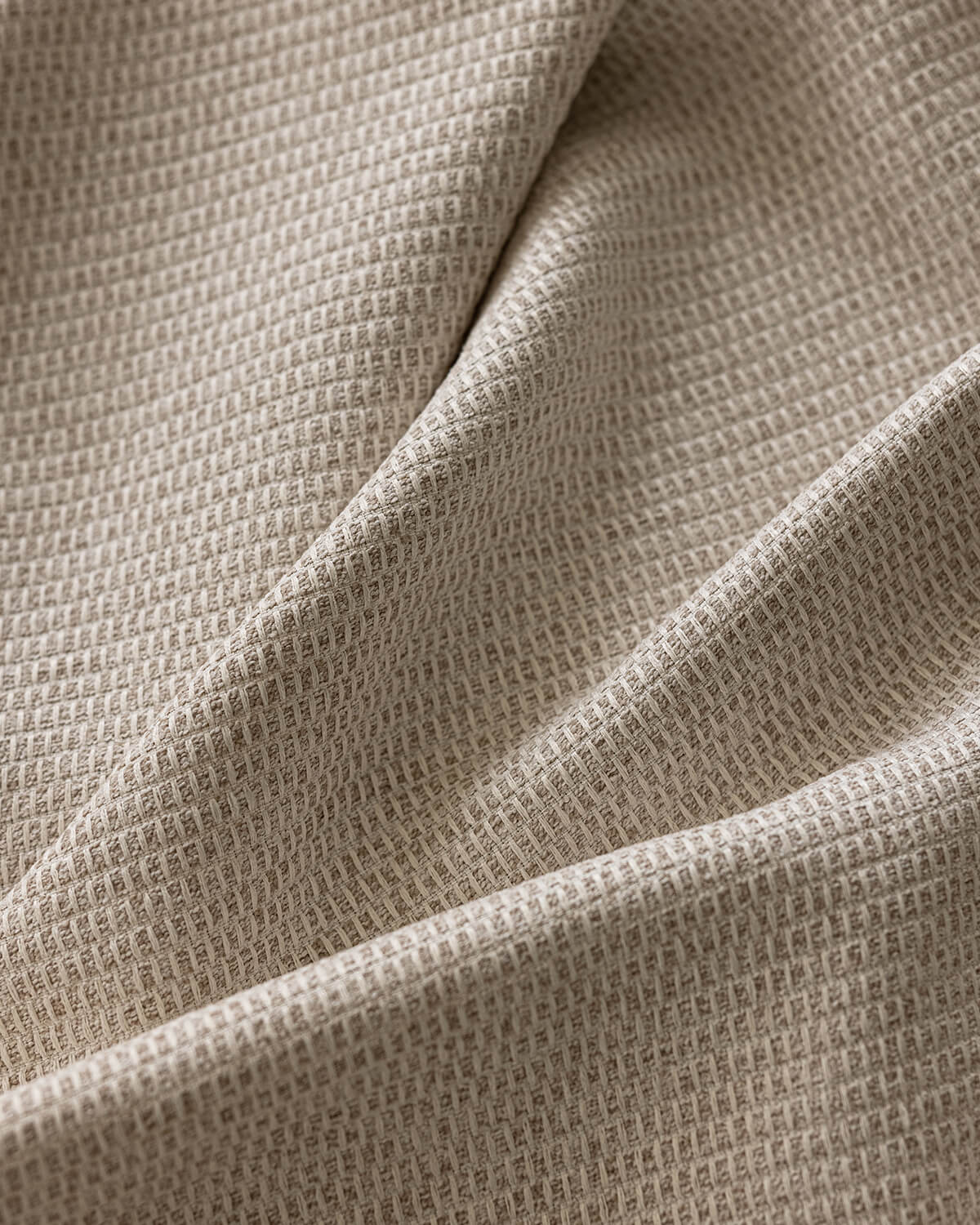 Margot Handwoven-Look Blackout Pleated Curtains for a Refined Bedroom