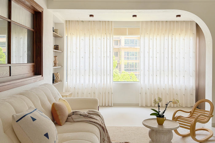 Artistic Light Filtering & Airy Privacy