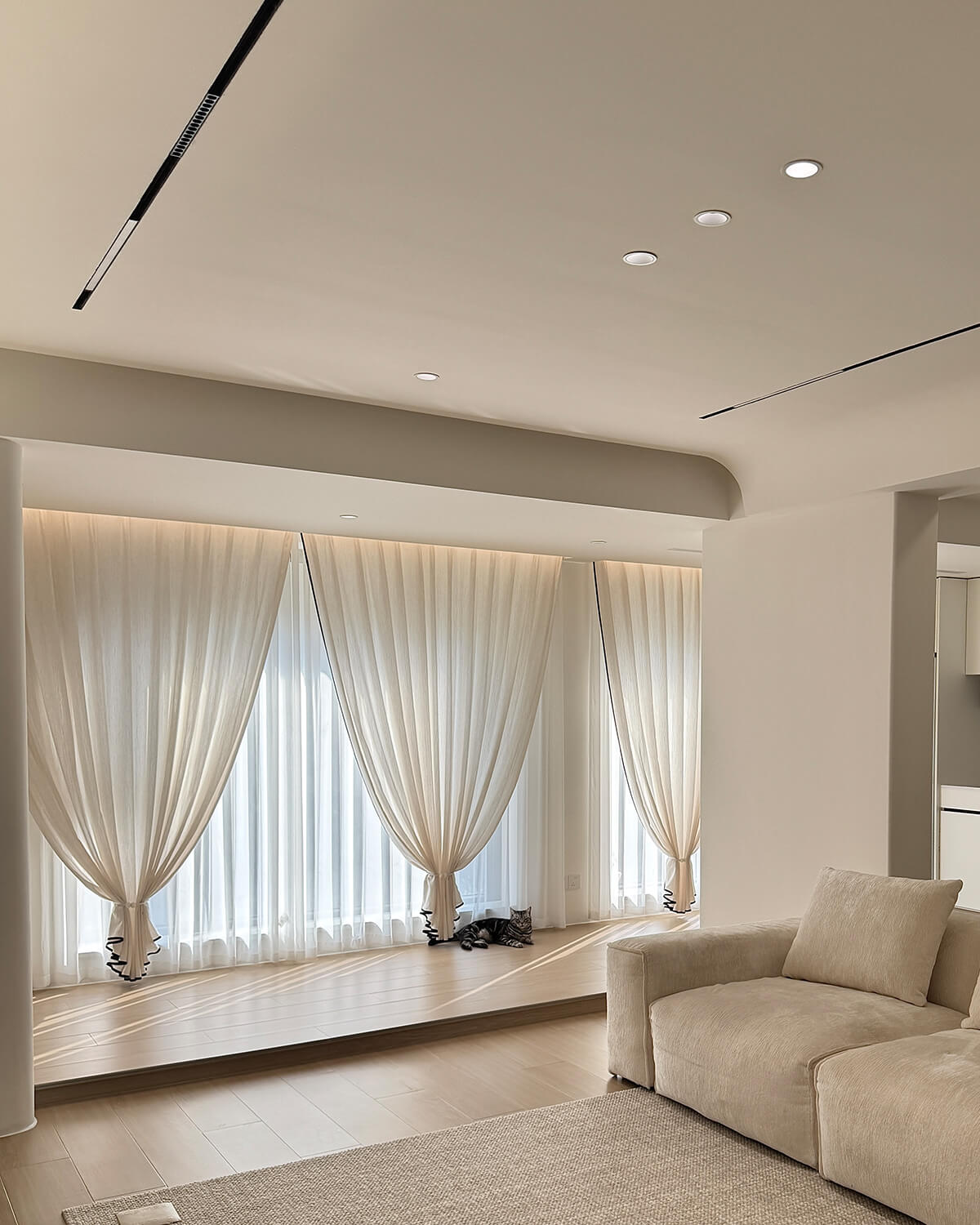 June Sheer Pinch Pleated Curtains