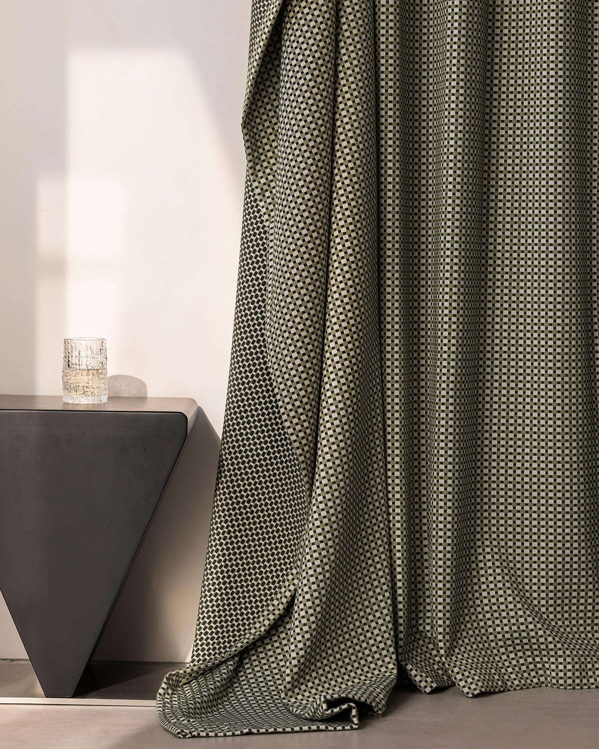 Frankie Plaid Pinch Pleated Curtains