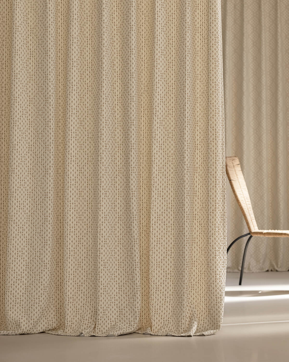 Elise Knitted Garment Curtains