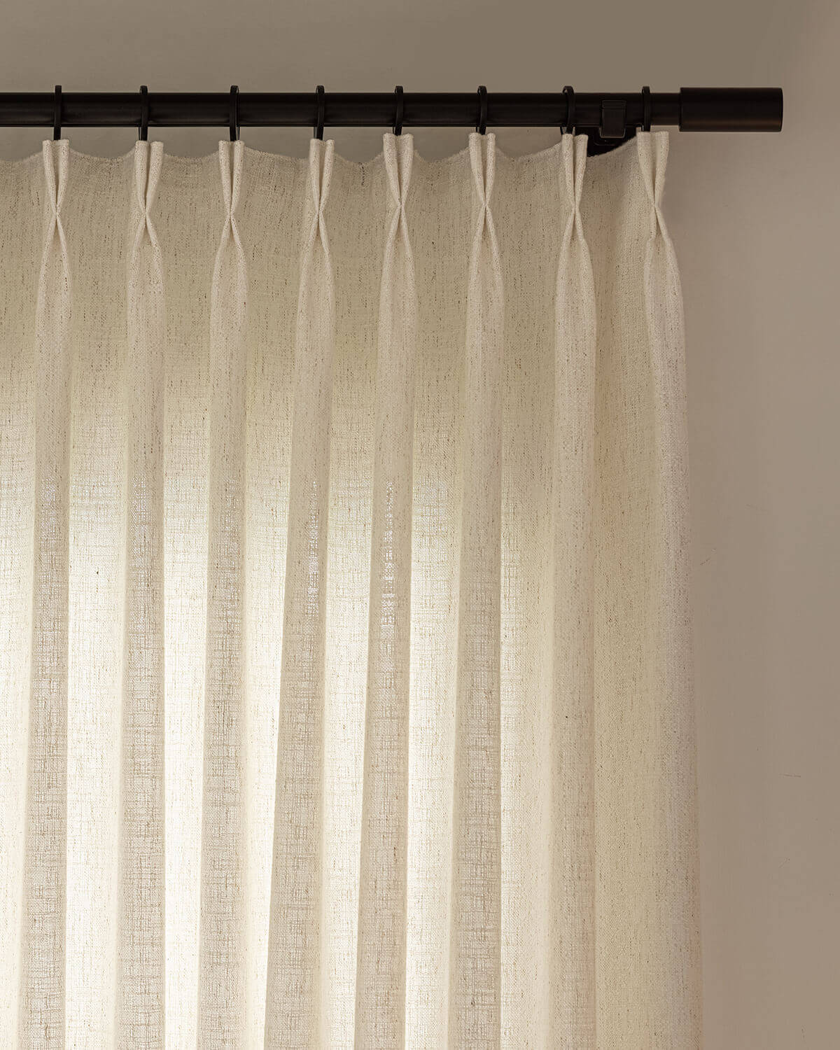 Alma Linen Natural Texture Drape