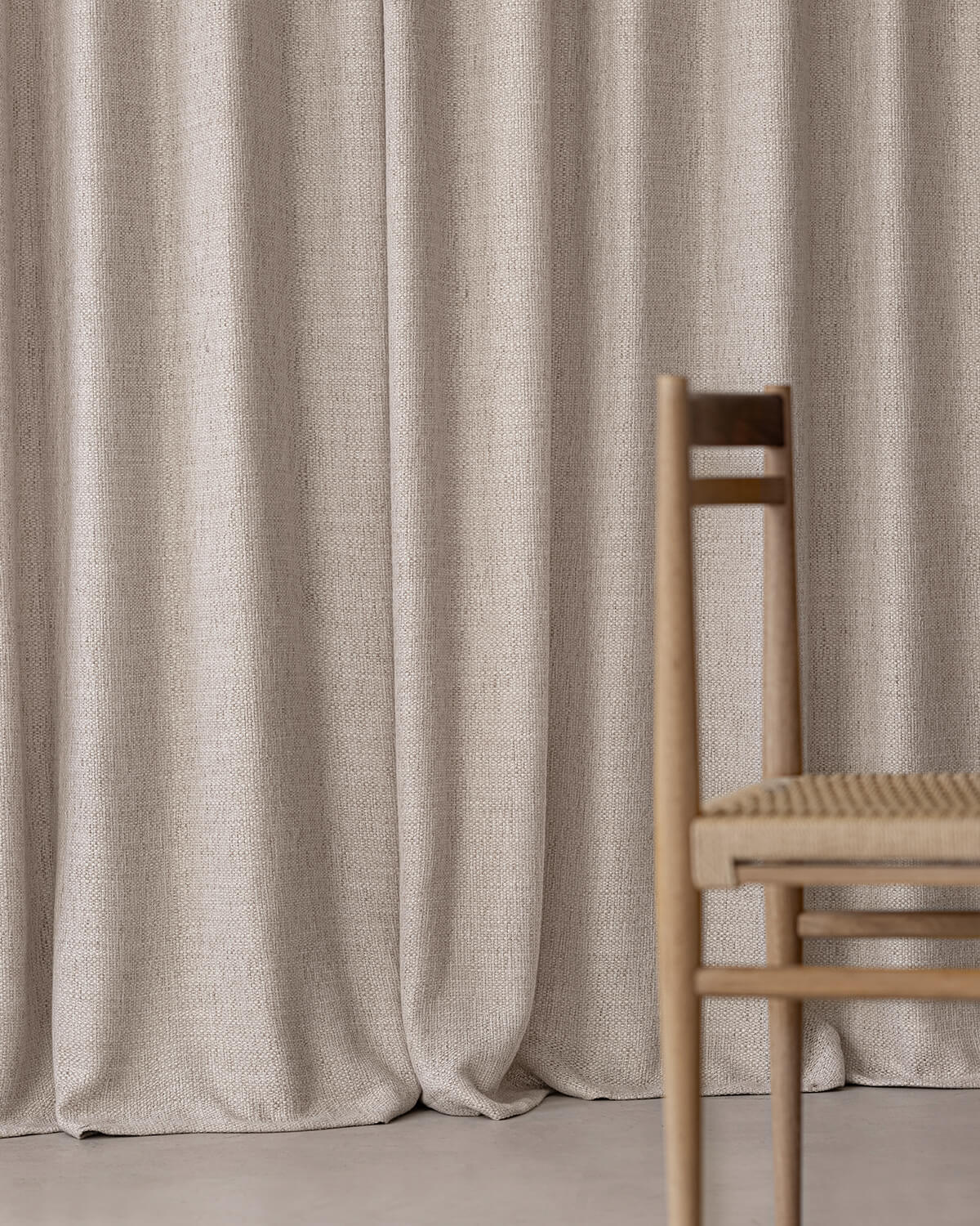 Clara Neutral Linen curtains