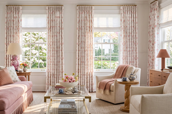 Light-Filled Living Spaces | Elegant Layered Window Styling