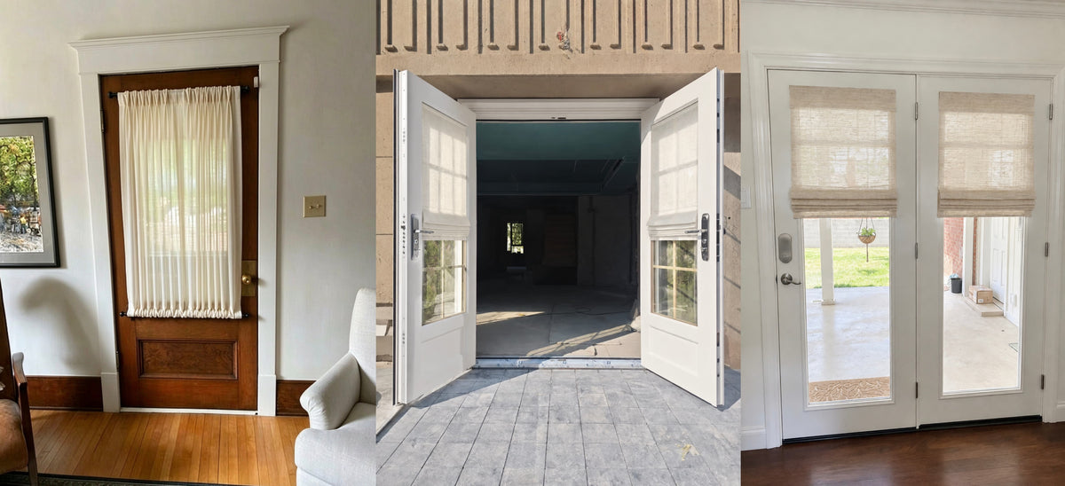 6 Best Door Window Treatment Ideas for Different Types of Doors