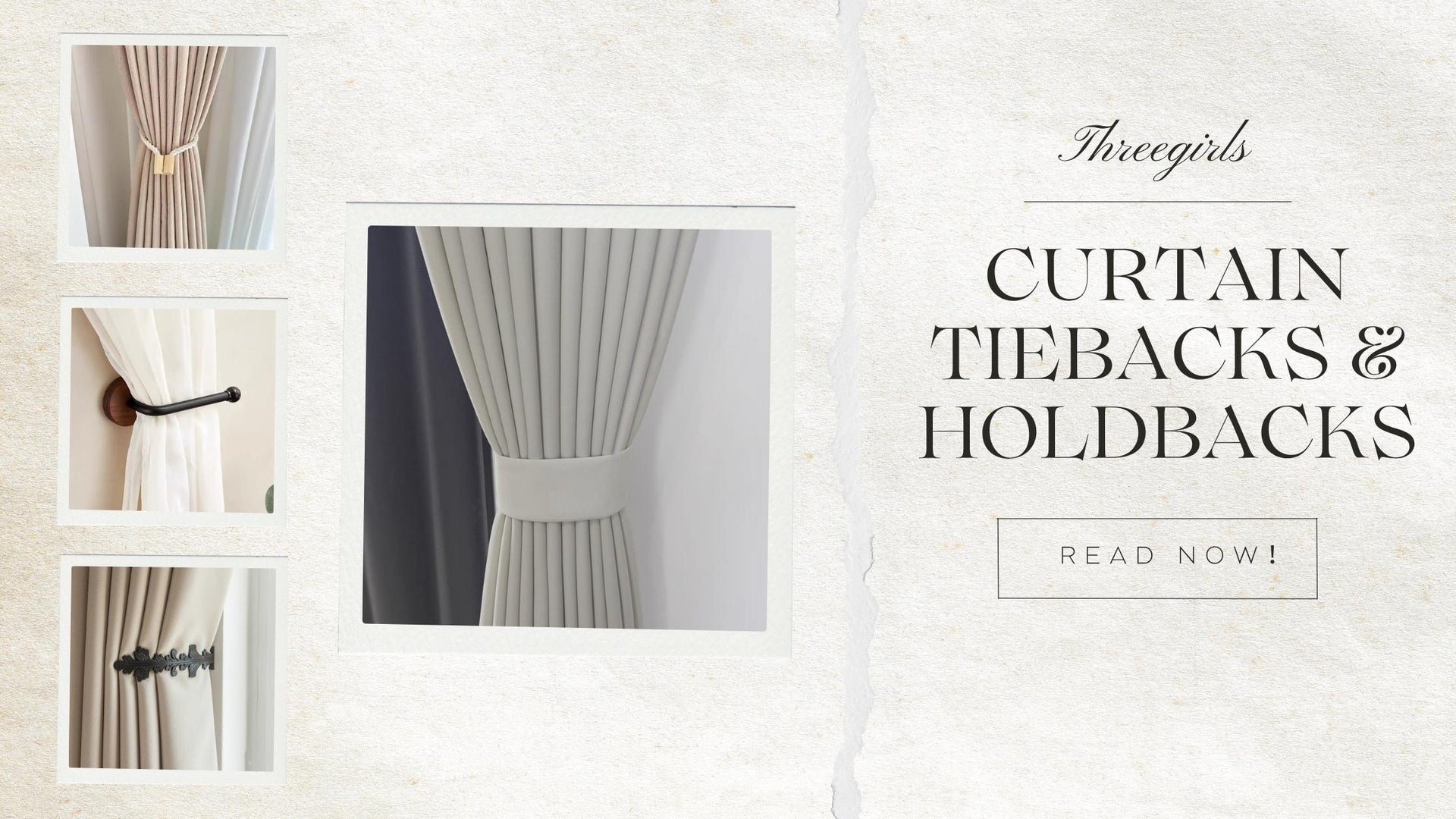 Curtain Tiebacks & Holdbacks: The Ultimate Guide to Types, Placement & Style