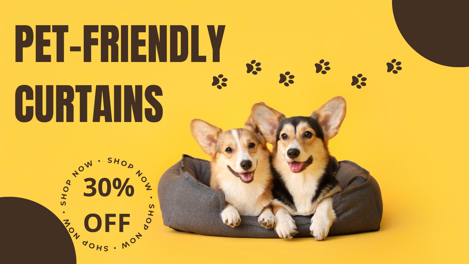 The Ultimate Guide to Pet-Friendly Curtains (For Homes with Cats & Dogs)