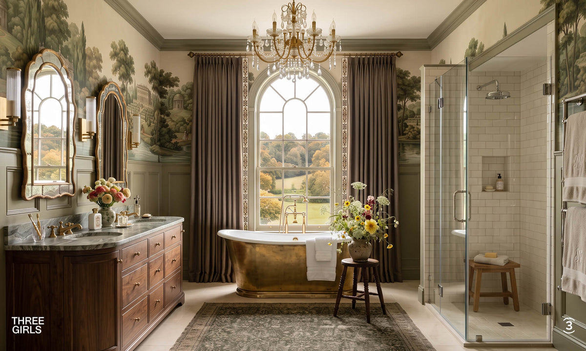 The Art of Bathroom Window Treatments