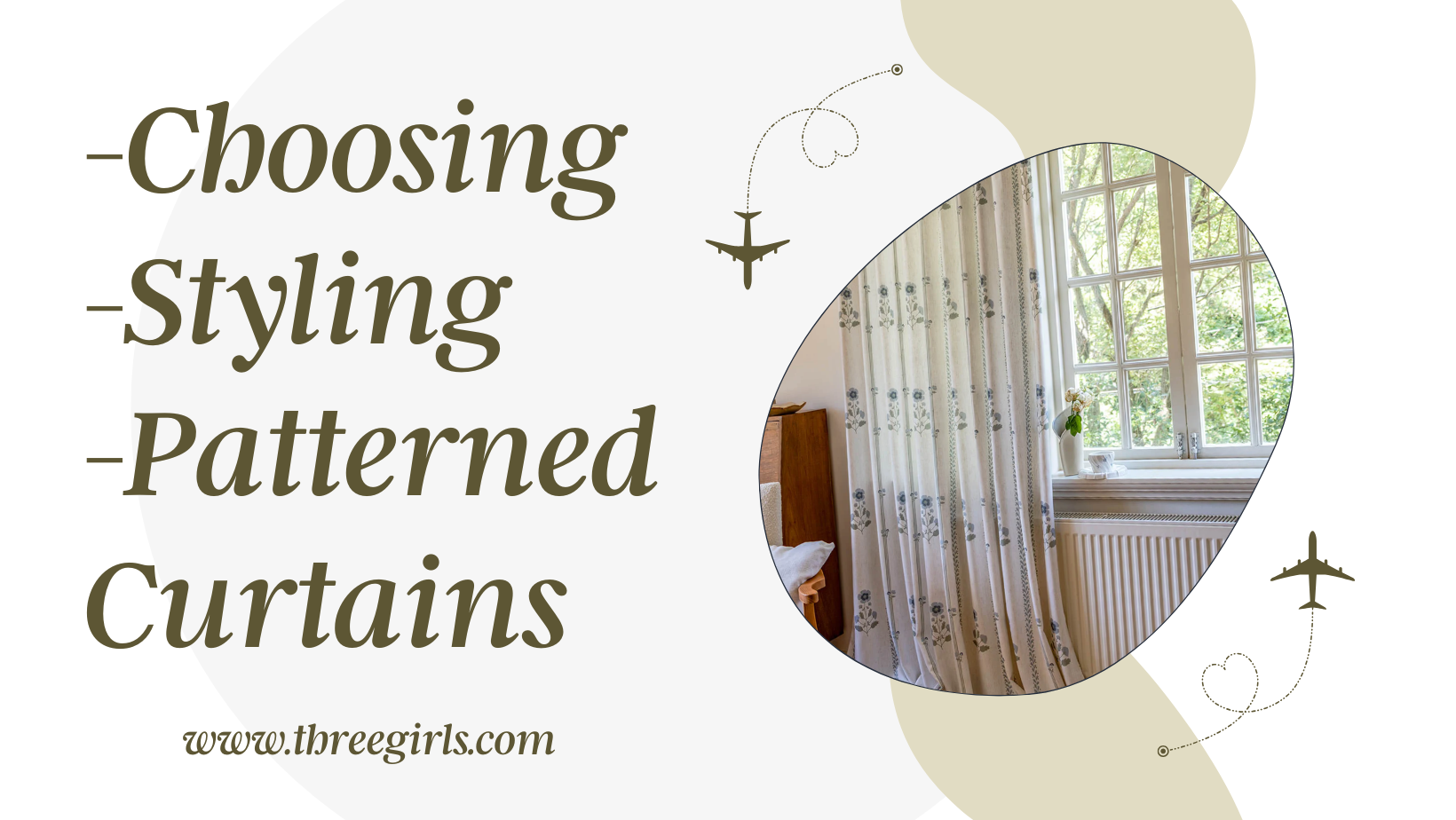 Tired of Plain Curtains? Here’s How to Style Your Home with Patterns