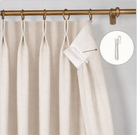 Anneaux à œillets pour rideaux (lot de 18)