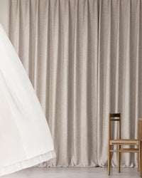 Clara Neutral Linen curtains