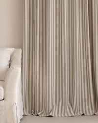 Colette Pinstripe Pattern Linen curtains