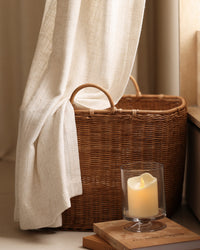 Hazel Linen Textured Curtains