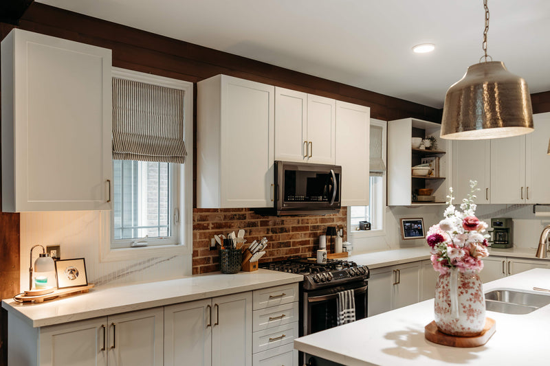 kitchen roman shades