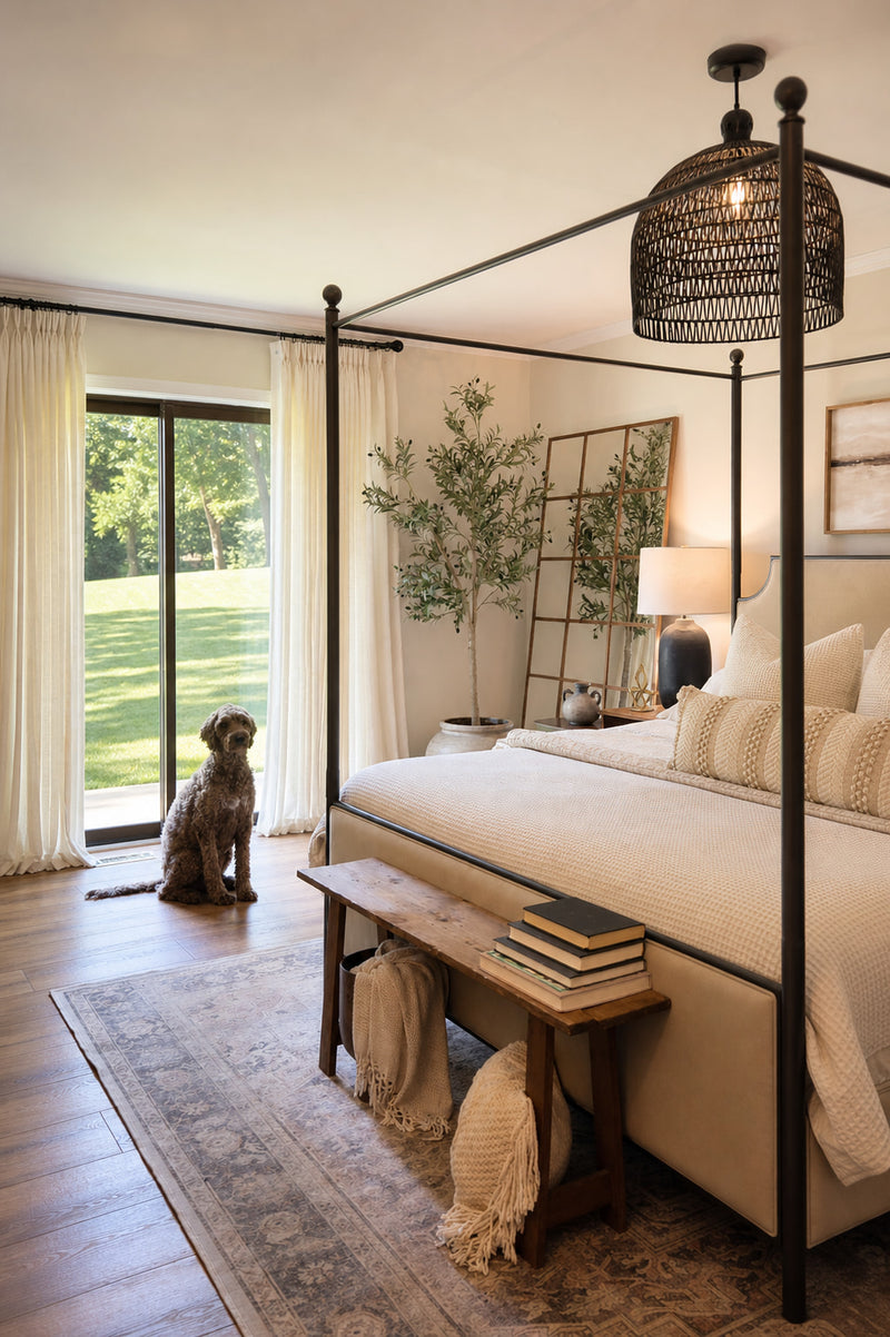 bedroom curtains