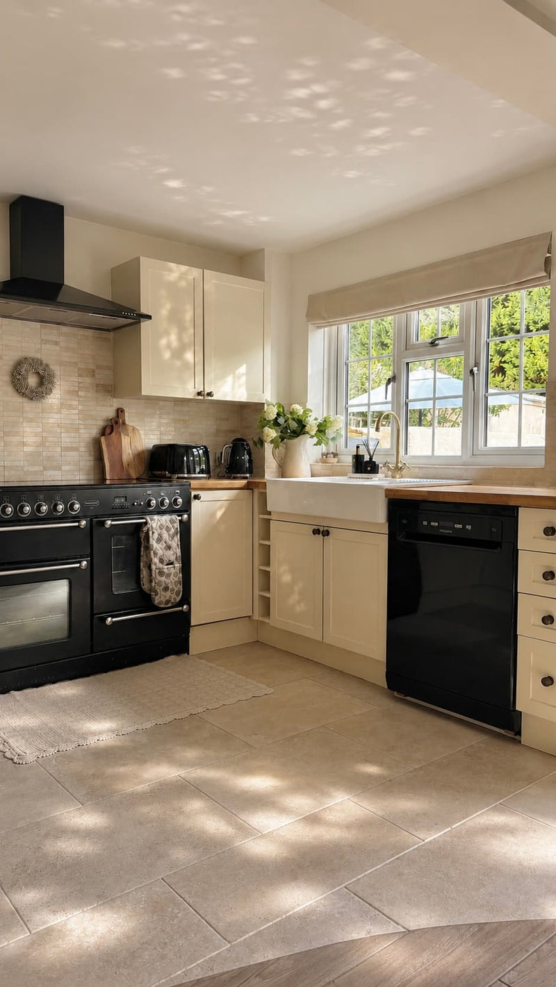 kitchen roman shades
