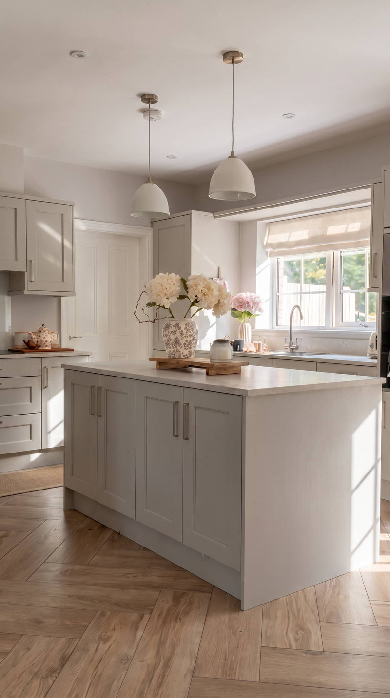 kitchen roman shades