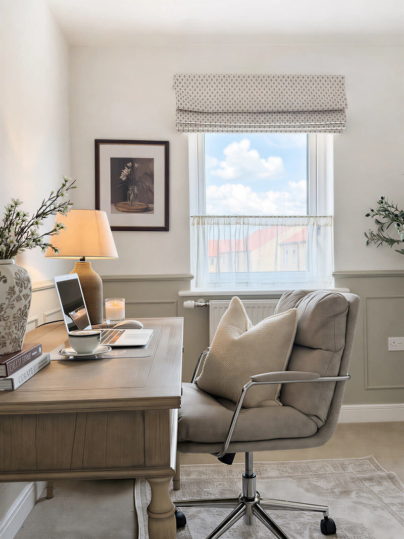 office roman shades