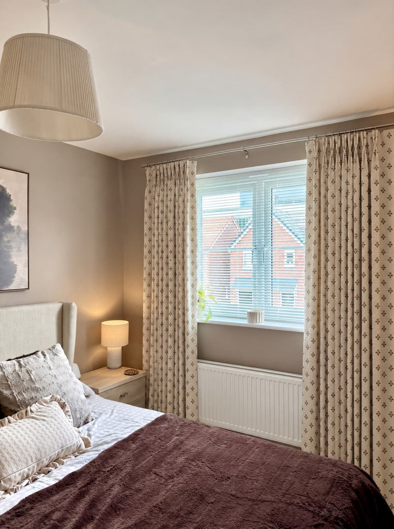bedroom curtains