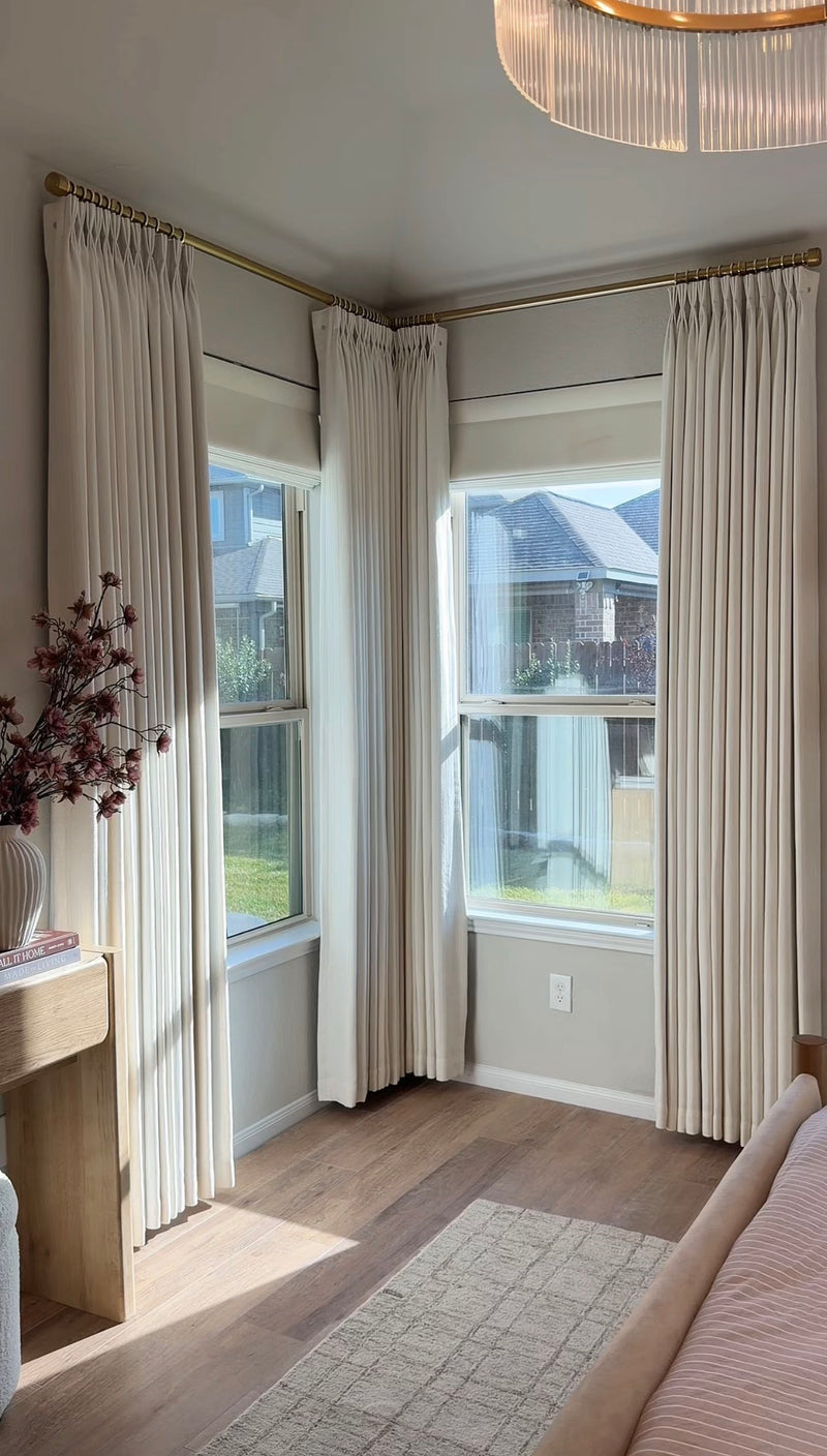 bedroom curtains