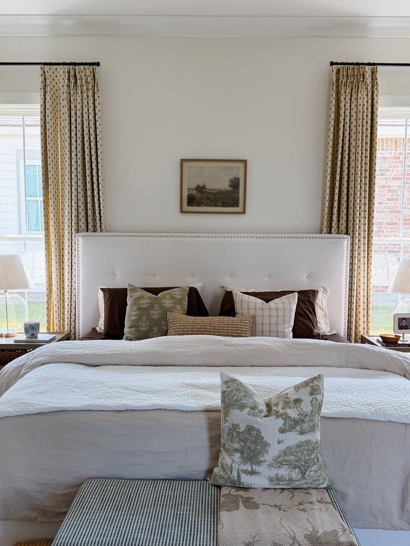 bedroom curtains