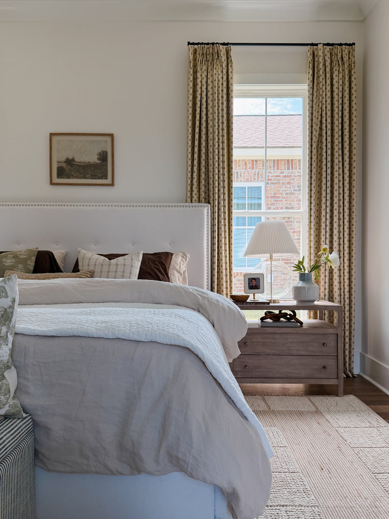 Bedroom curtains