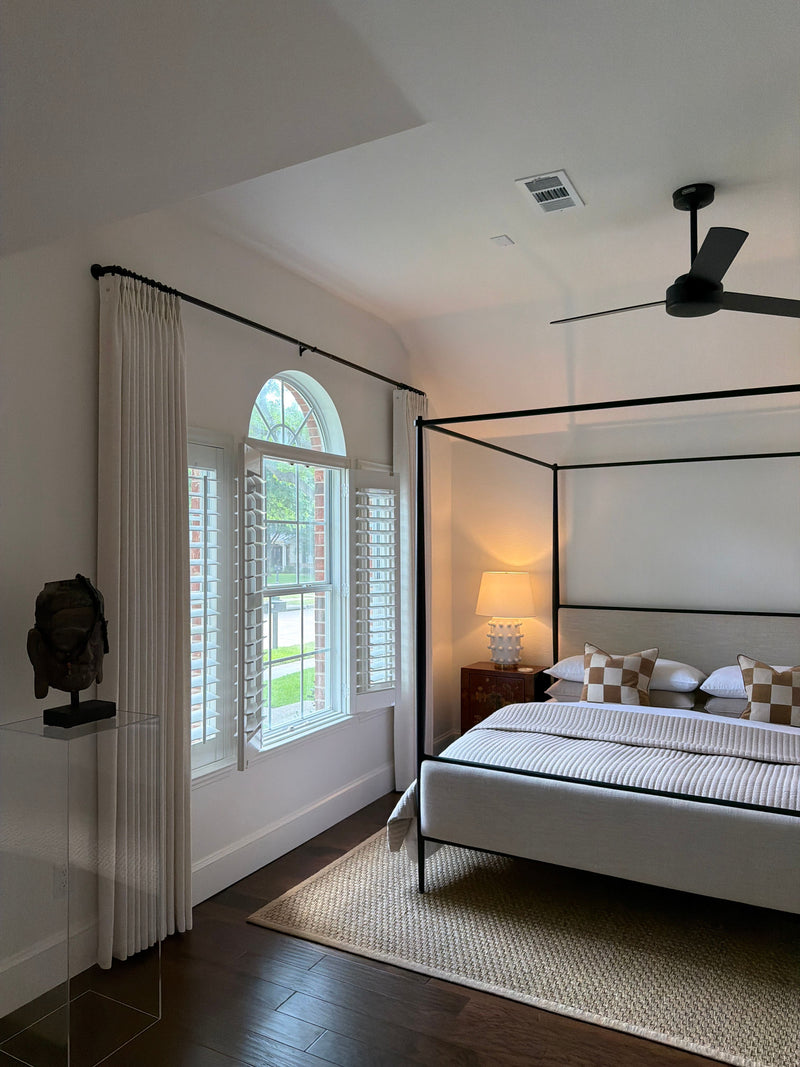 bedroom curtains