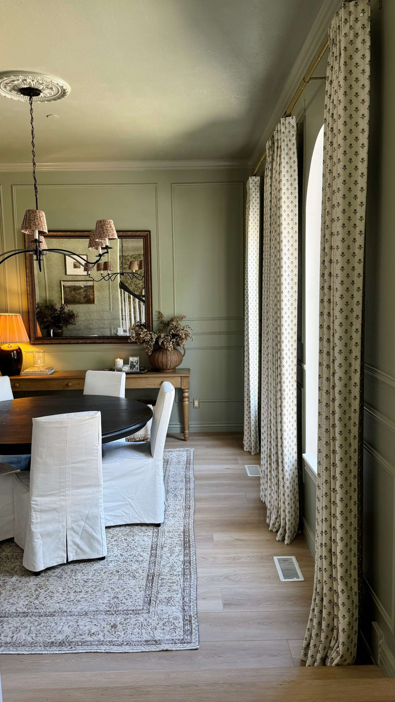 Dining room curtains