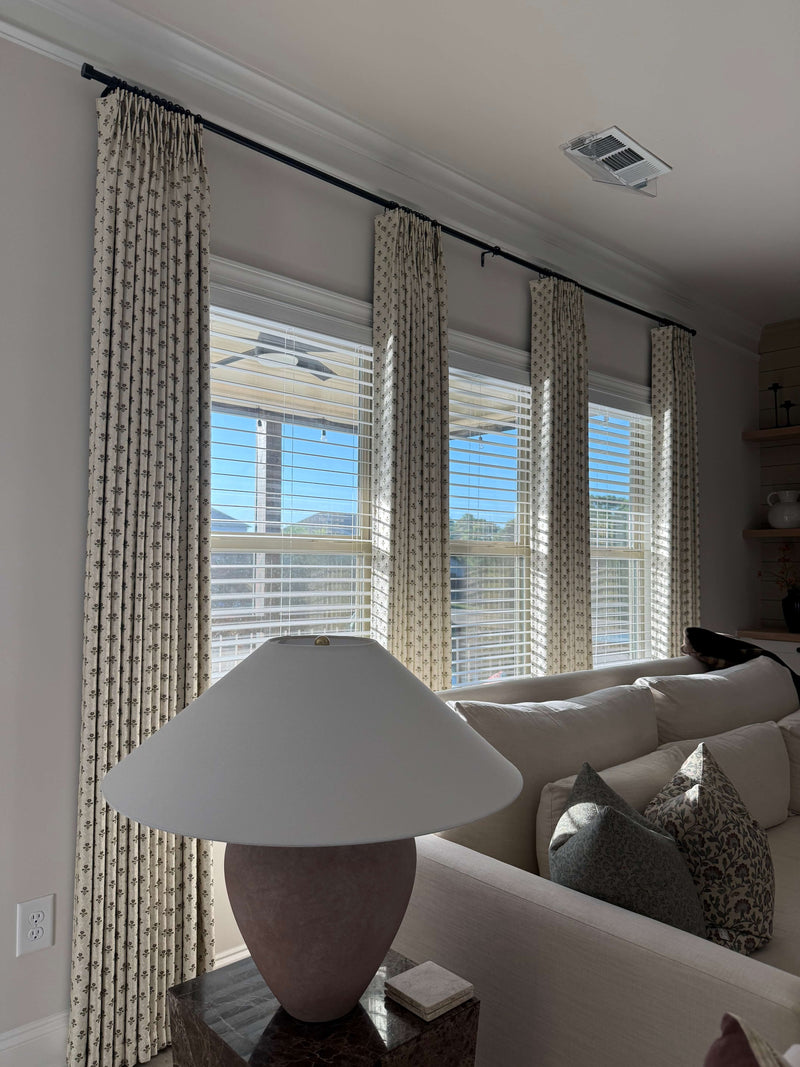Living room curtains