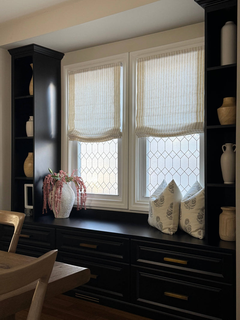 Roman Shades for Dining Room