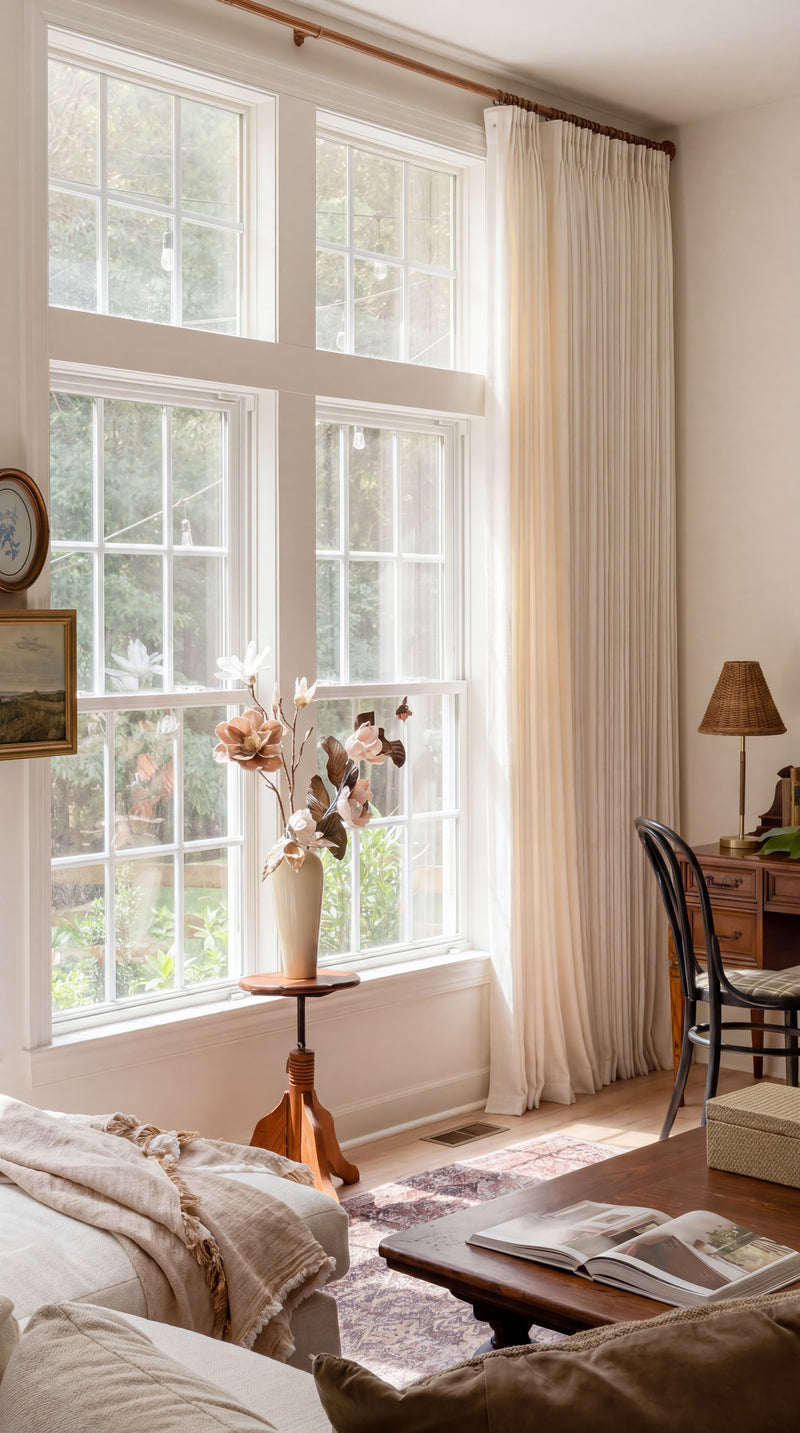 living room curtains