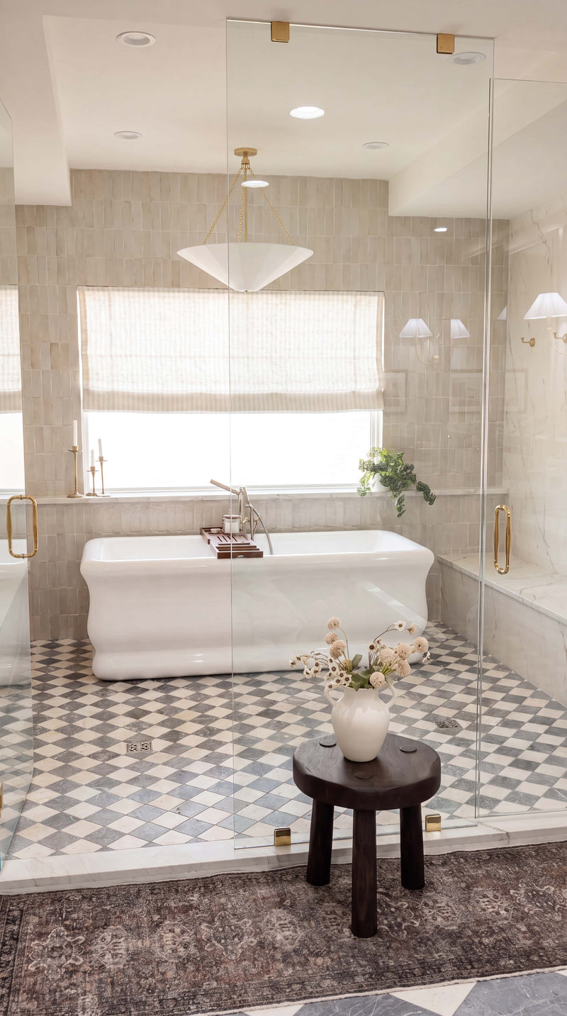 bathroom roman shades