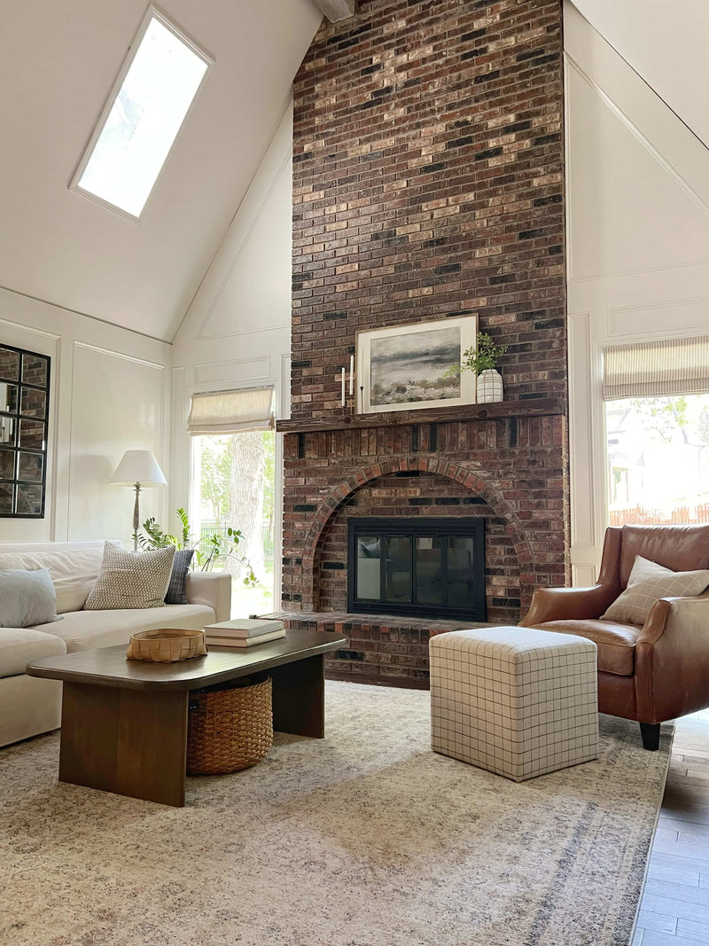 living room roman shades