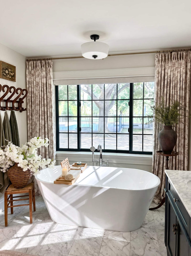bathroom curtains