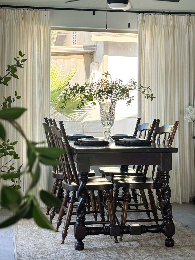 dining room curtains