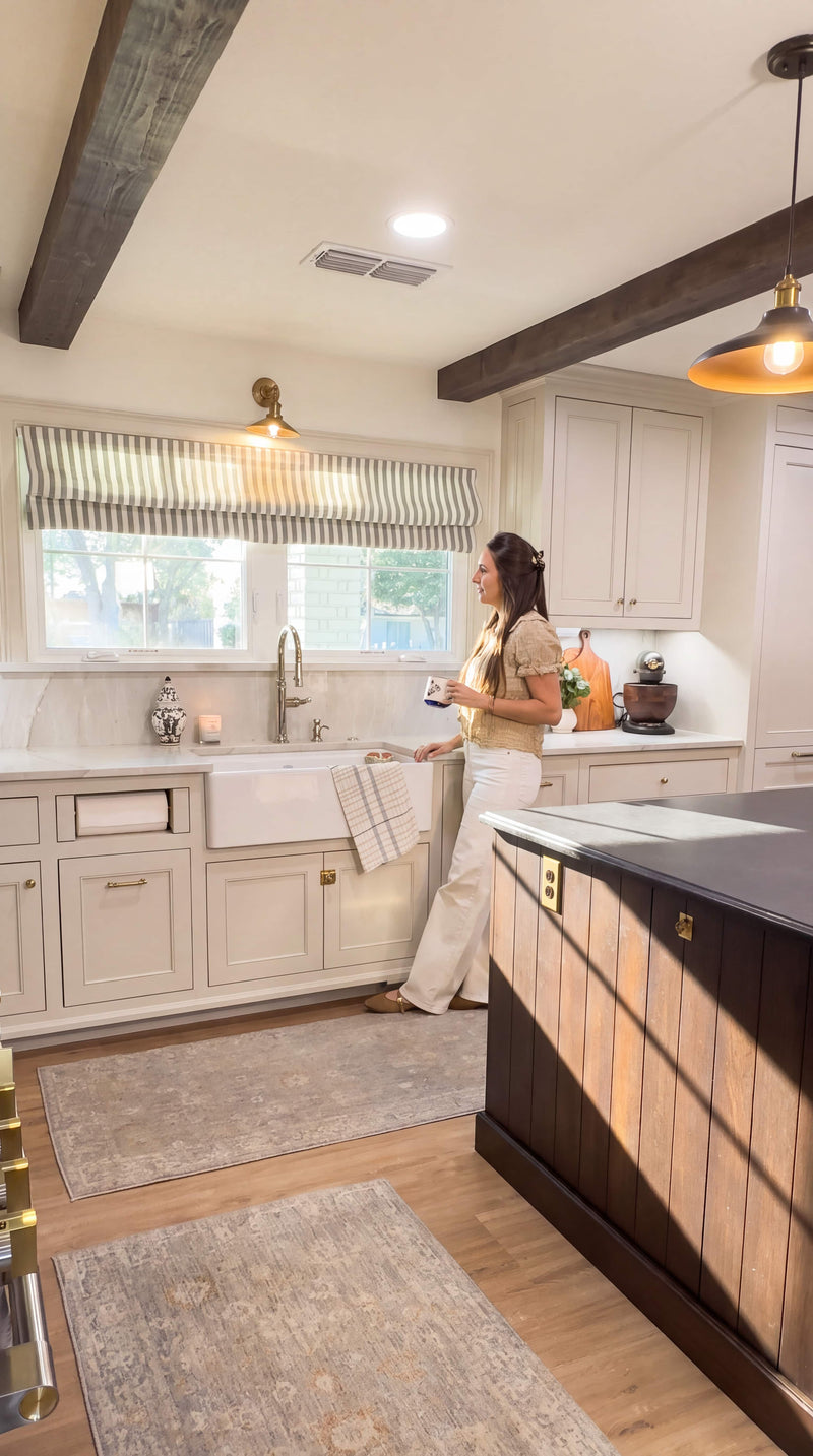 kitchen roman shades