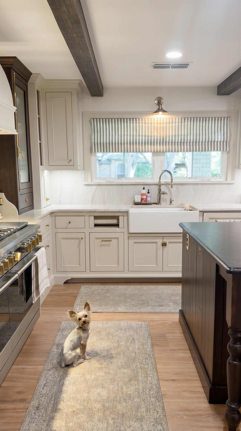 kitchen roman shades