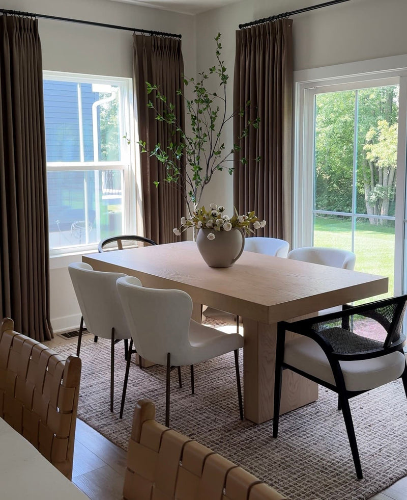 dining room curtains