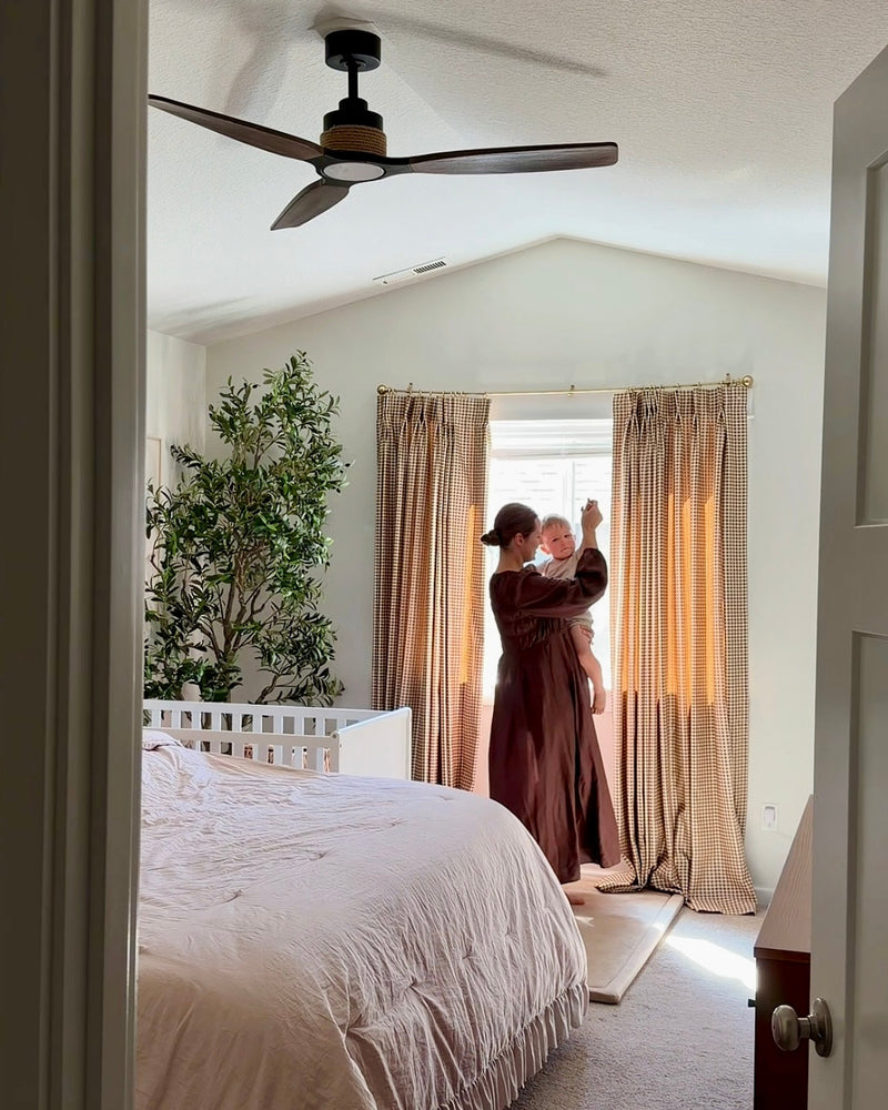 bedroom curtains
