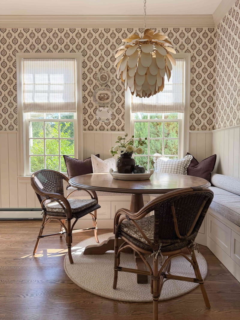 dining room roman shades
