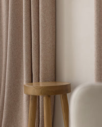 Margot Imitation Hand-Weaving Pleated Drape