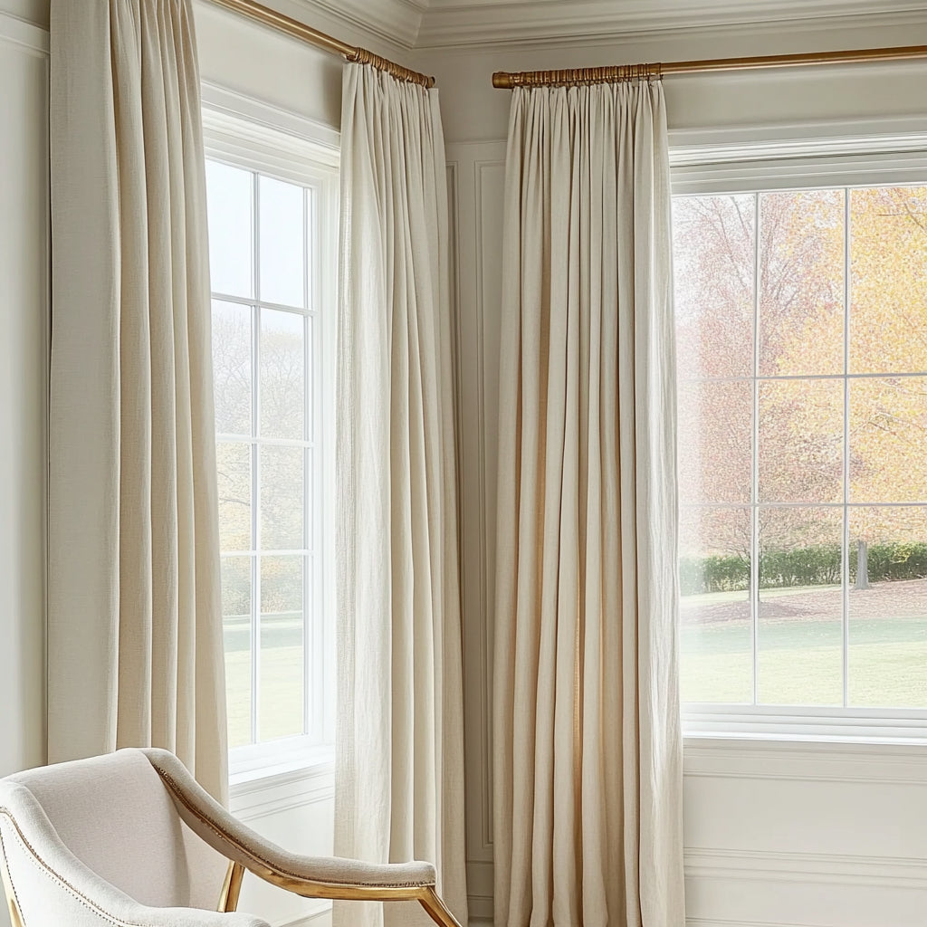 Zawadi Solid Pleated Curtain