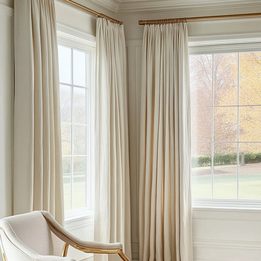 Zawadi Solid Pleated Curtain