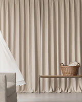 Margot Imitation Hand-Weaving Pleated Drape