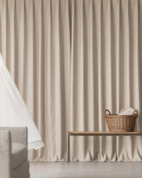 Margot Imitation Hand-Weaving Pleated Drape