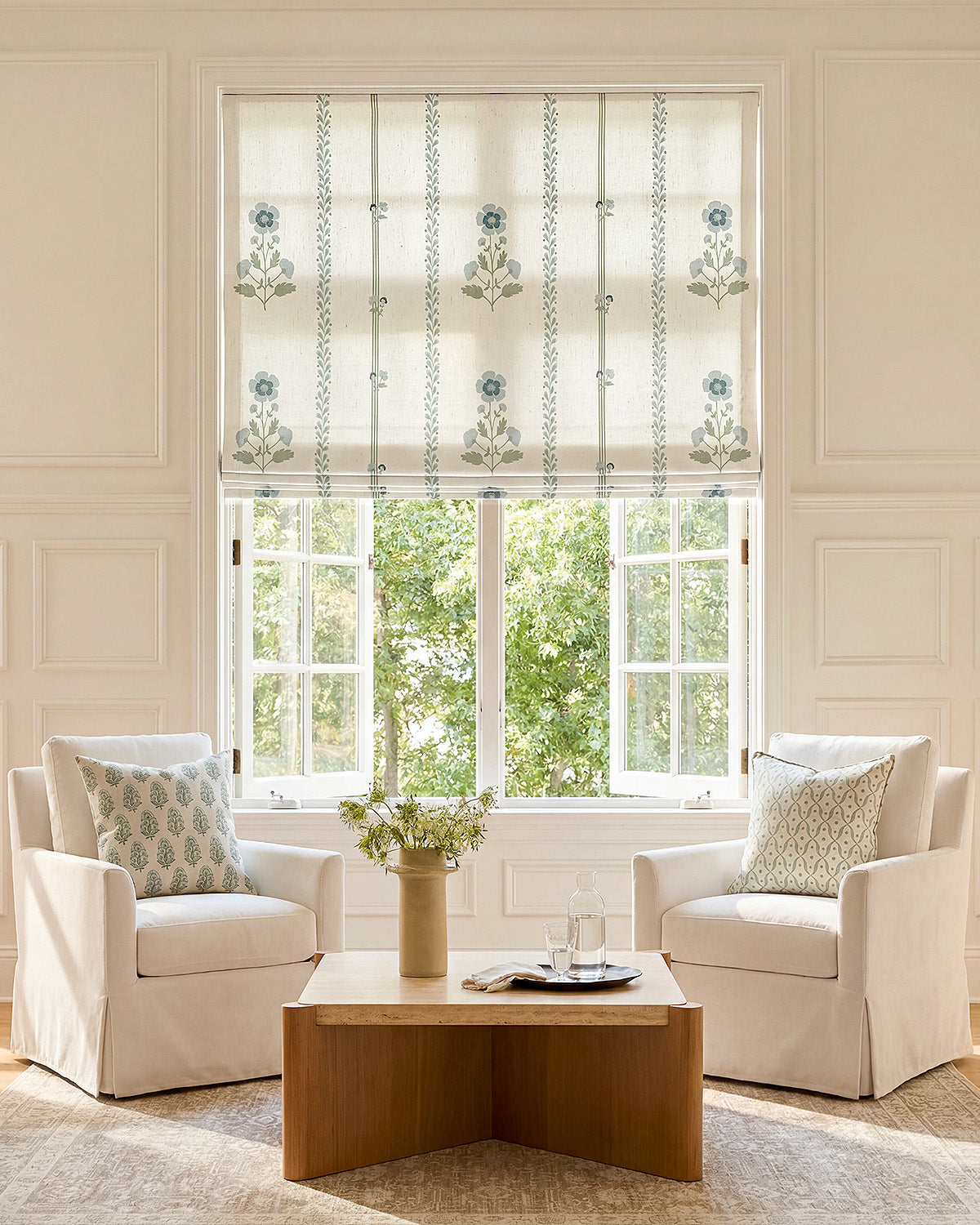 Lily Custom Roman Shades