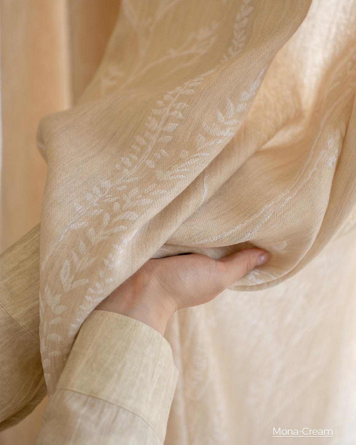 Mona Premium Jacquard Sheer Drapery